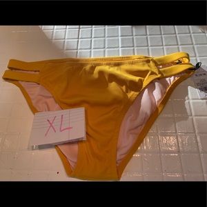 Swimsuit bottoms brand new- Marigold-  XL